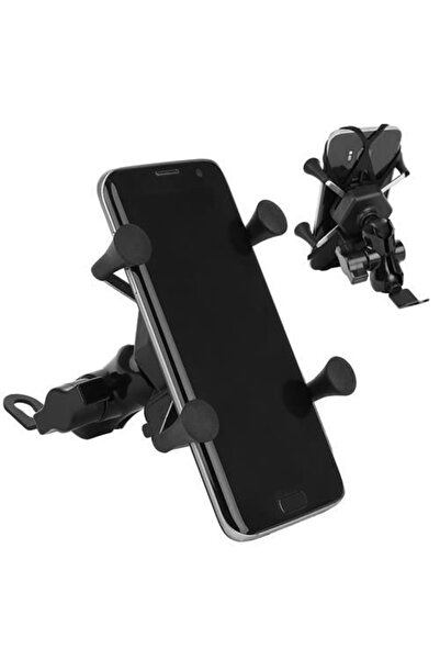 ISO TRADE Suport telefon motocicletă cu încărcător USB impermeabil și rotație...