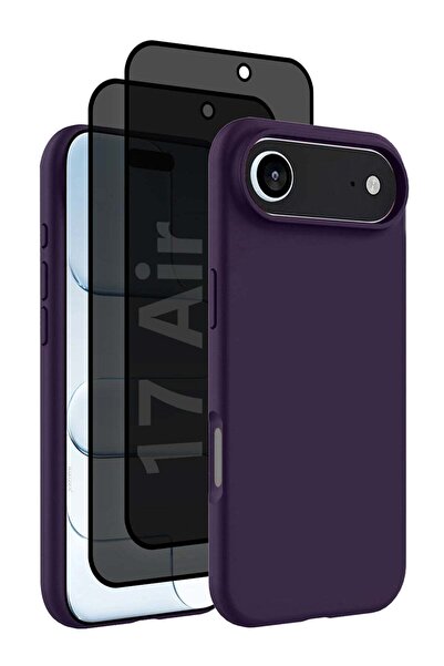 Margoun 3Packs Liquid Silicone Protective Phone Case for iPhone 17 Air, Soft ...