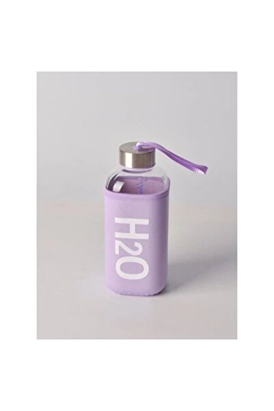 Romans H2O Glass Flask with Case 530 ml