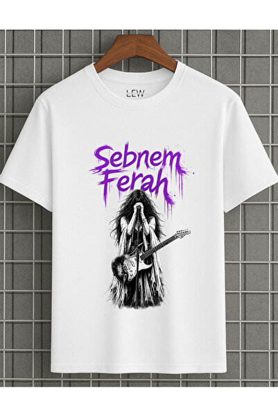 lovver Tricou cu imprimeu premium, design special, conceptul concertului Şebn...