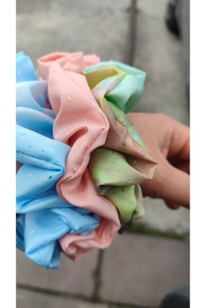 Çiğdem Tuhafiye Colorful Donut Buckle Triple Set