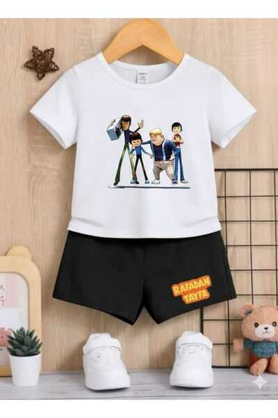 NC Nicee Clothes ΚΑΛΟΚΑΙΡΙΝΟ ΠΑΙΔΙΚΟ ΣΕΤ ΜΠΛΟΥΖΑΚΙ-ΣΟΡΤΣ UNISEX (ΣΕΤ 4 ΤΕΜΑΧΙ...