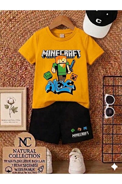 NC Nicee Clothes LETNJA DEČJA MAJICA I KRATKE HLAČE UNISEKS (ŠTAMPANJE LIKA I...
