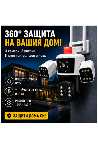 OEM Camera alba tripla WIFI (BG-V12)