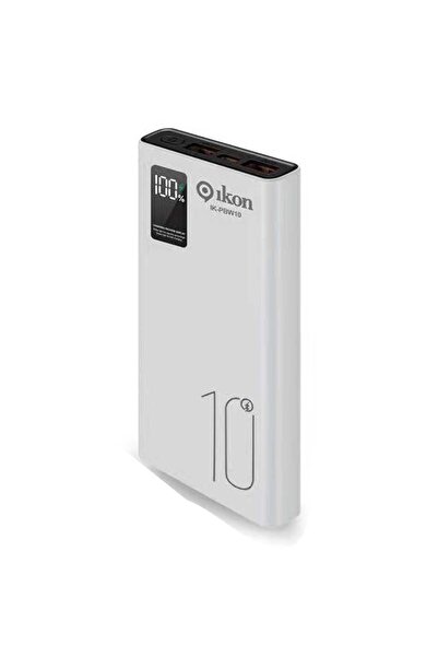 Ikon 10000 mAh Fast Charging Power Bank, IK-PBW10