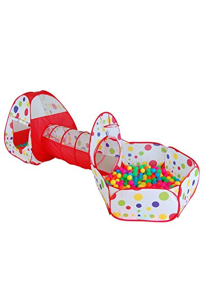 Creative Toys Палатка и тунел за игра за деца 3 в 1