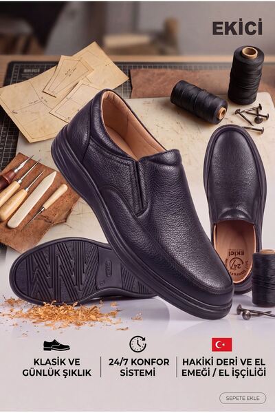 Liarca Genuine Floater Leather Comfort Sole Orthopedic Men's Casual Classic S...