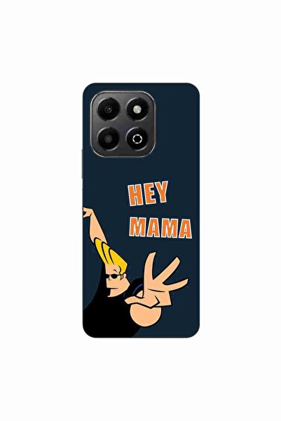 OEM Θήκη συμβατή με Honor X6b Σιλικόνης Τζελ TPU με σχέδιο μηνύματος  "Hey Mom "