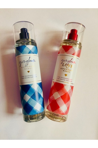 White Barn BBW طقم رذاذ الجسم برائحة "Gingham and Gingham Love Fine"