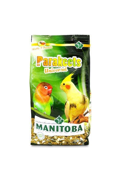 Manitoba Parakeets Universal Τροφή για Παπαγάλους Κοκατίλ 1kg