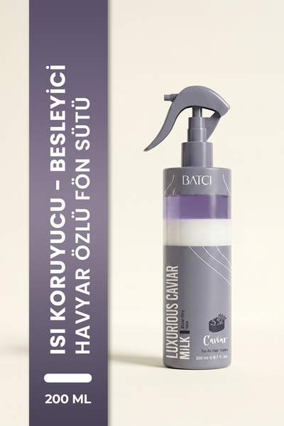 Batçı Havyar Özlü Çift Fazlı Saç Bakım Fön Sütü 200 ML