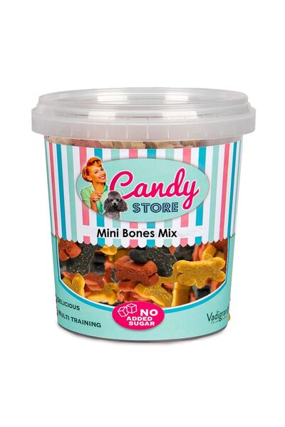 VADIGRAN Candy Mini Bones Mix Μαλακές Λιχουδιές για Σκύλους 500gr