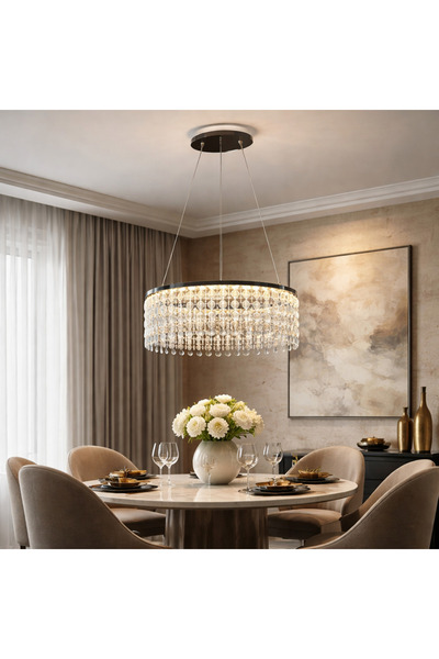 Alessandro DESIGN Candelabru LED cu Telecomanda, 76W, ROYALE Nobile, Diametru...