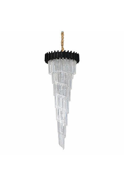 Alessandro DESIGN Candelabru Cristal CC110/600x1800BK , 28xE14, Diametru 60cm...
