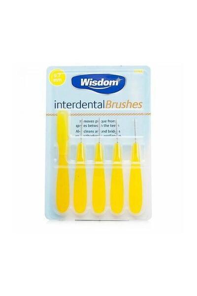 WISDOM Wisdom 0.7mm Interdental Cleaning Brushes - 5 Pieces