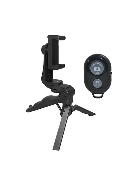 Dactylion Trepied rotativ pentru telefon, Mâner tip pistol 2-în-1, Clemă cu a...
