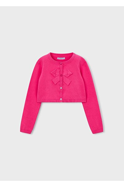 MAYORAL Girl's Mercerized Cardigan Pink