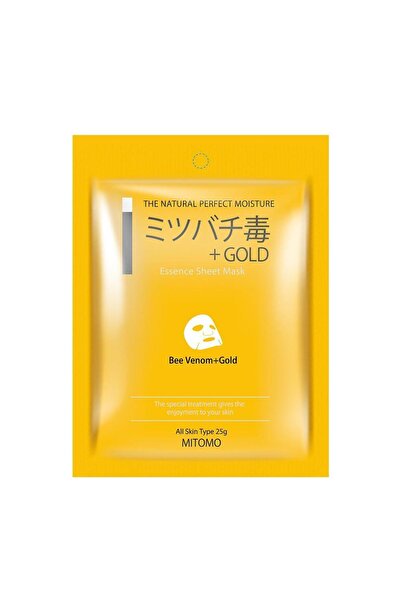 Mitomo BEEVENOM GOLD - Mască facială tip șervețel hidratantă