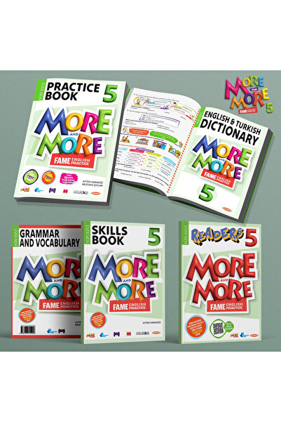 Kurmay ELT 5.Sınıf More & More Practice Book & Dictionary (ReadersS & Skills ...