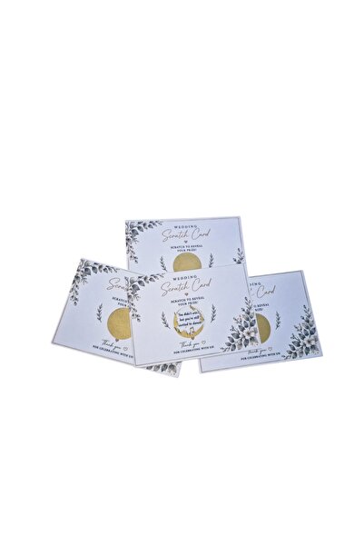 OEM Wedding Scratch Cards – Funny Wedding Game Cards – 60 pcs Scratch-Off Set...