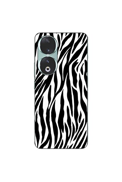 OEM Husa compatibila cu Honor 90 5G Silicon Gel Tpu Model Animal Print Zebra ...