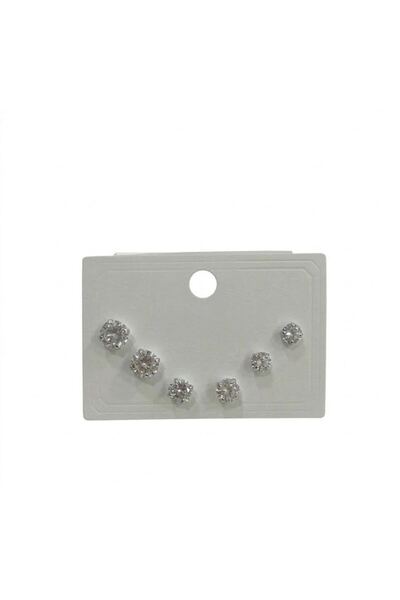atastore2017 Solitaire Six-Piece Earrings