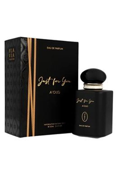 FLAVIA Apa de Parfum pentru Barbati - Just For You A'Oud Eau de Parfum, 100 ml