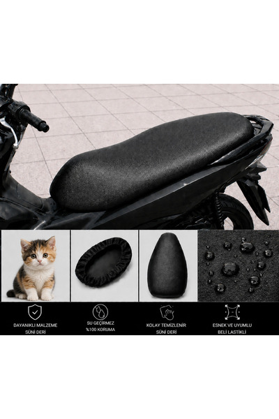 lawrenceshop Κάλυμμα σέλας μοτοσικλέτας RMG Moto Gusto Panzer Cross 125 Αδιάβ...
