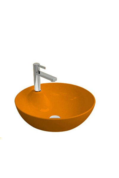 Newarc NEWART BATARYA D.Lİ LAVABO PARLAK TURUNCU