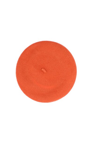 ButicCochet Women's beret, Buticcochet, wool, one size, Orange - BSC703