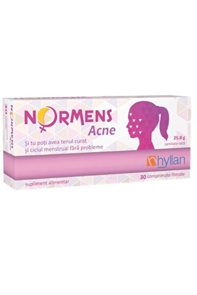 Hyllan Pharma Normens Acne, 30 tablete, Hyllan