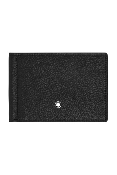 Montblanc Grain Deri Para Klipsli 6 Bölmeli Cüzdan 221402