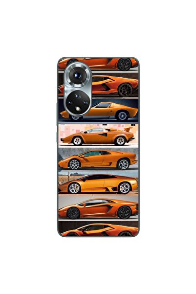 OEM Husa compatibila cu Honor 50 Silicon Gel Tpu Model Masini Lamborghini
