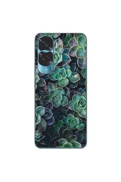 OEM Husa compatibila cu Honor 90 Lite 5G Silicon Gel Tpu Model Flori de Stanca