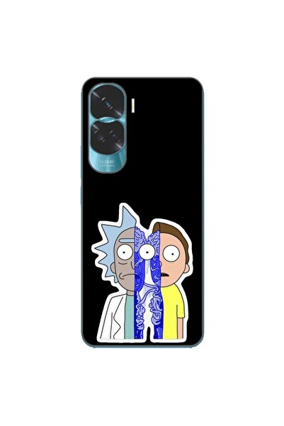 OEM Husa compatibila cu Honor 90 Lite 5G Silicon Gel Tpu Model Rick And Morty...