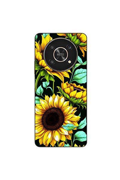 OEM Husa compatibila cu Honor X30 Silicon Gel Tpu Model Floarea Soarelui AI