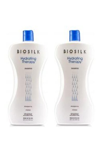 Biosilk Pachet 2 x Sampon Hidratant - Farouk Hydrating Therapy Shampoo, 1006 ml
