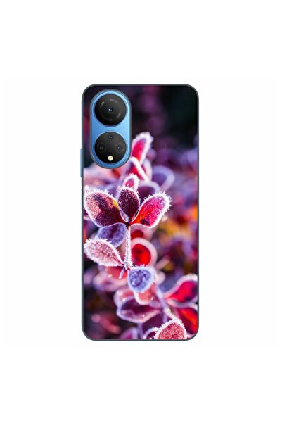 OEM Husa compatibila cu Honor X7 Silicon Gel Tpu Model Flori Inghetate