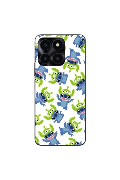 OEM Husa compatibila cu Honor X6a Silicon Gel Tpu Model Stitch Pattern With G...
