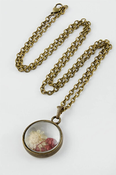 Marsilyan Mixed Color Flower Vivid Necklace Elk-Bjtieg