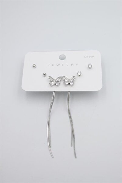 atastore2017 Multiple Set Earrings - Silver