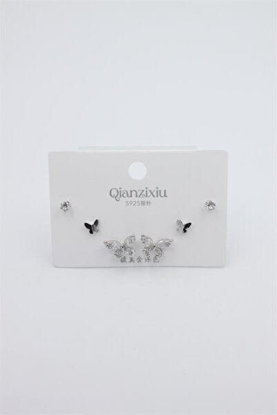 atastore2017 Multiple Set Earrings - Silver