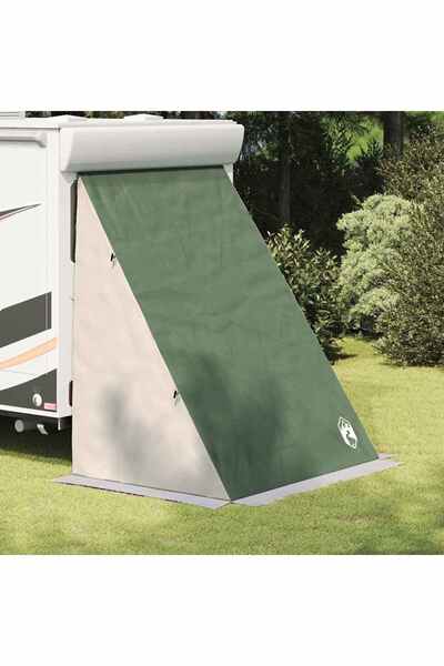 vidaxl Cort pentru hayon cu acoperis Verde 190 x 150 x 185 cm tafta