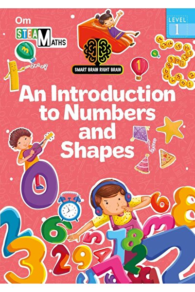 OM BOOKS Smart Brain Right Brain - Maths Level 1 An Introduction To Numbers A...