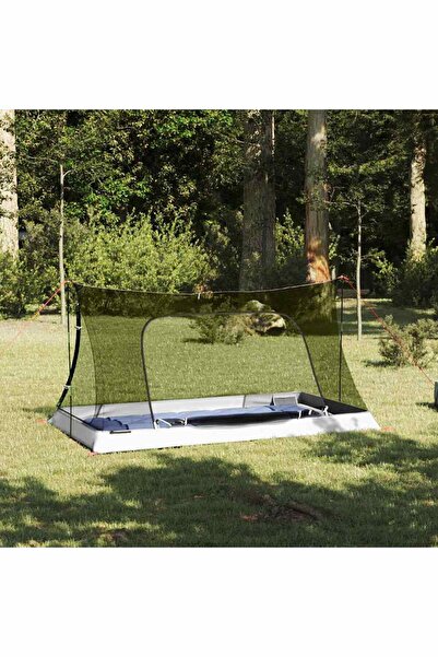 vidaxl Cort interior Negru 220 x 128 x 110 cm Plasa