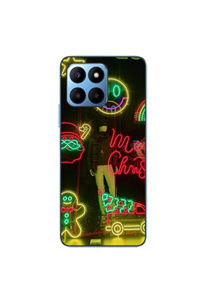 OEM Husa compatibila cu Honor X8 5G Silicon Gel Tpu Model Craciun Vitrina Neo...