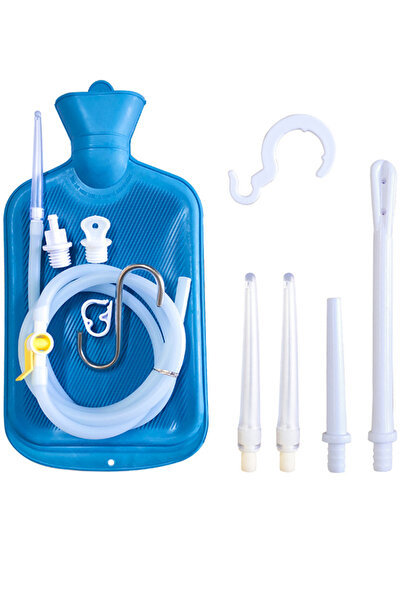 DMYRDH 2000ml Large Capacity Douche Enema Colon Cleansing Bidet Portable Bide...