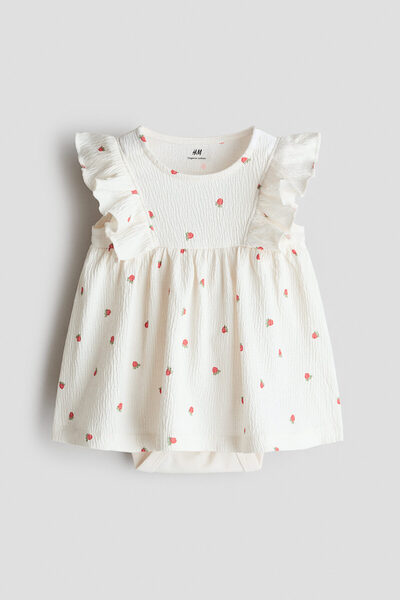 H&M Body'li Krinkle Elbise