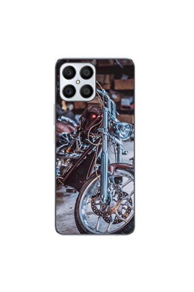 OEM Husa compatibila cu Honor X8 Silicon Gel Tpu Model Harley Garage