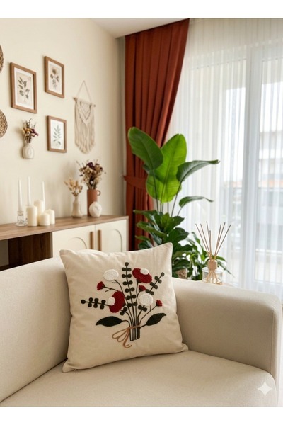 ENAVM punch işleme modern bohem kırlent kılıfı 45*45 cm